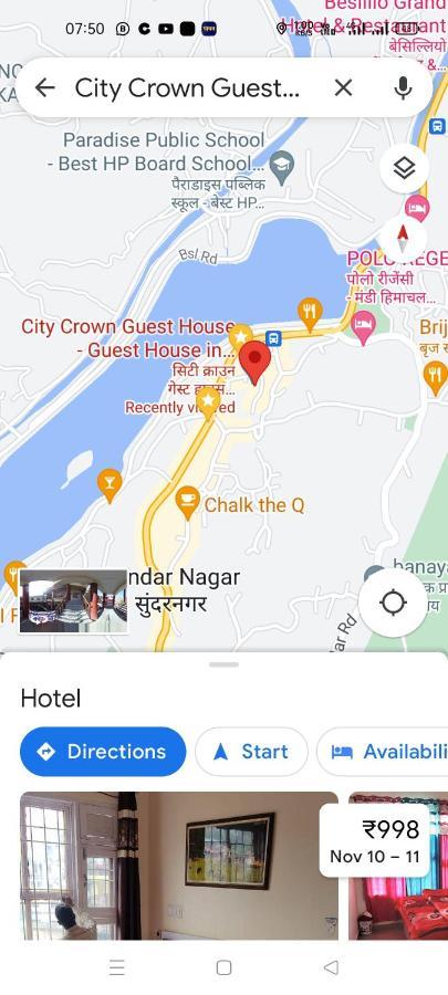 City Crown Guest House Sundarnagar Eksteriør bilde
